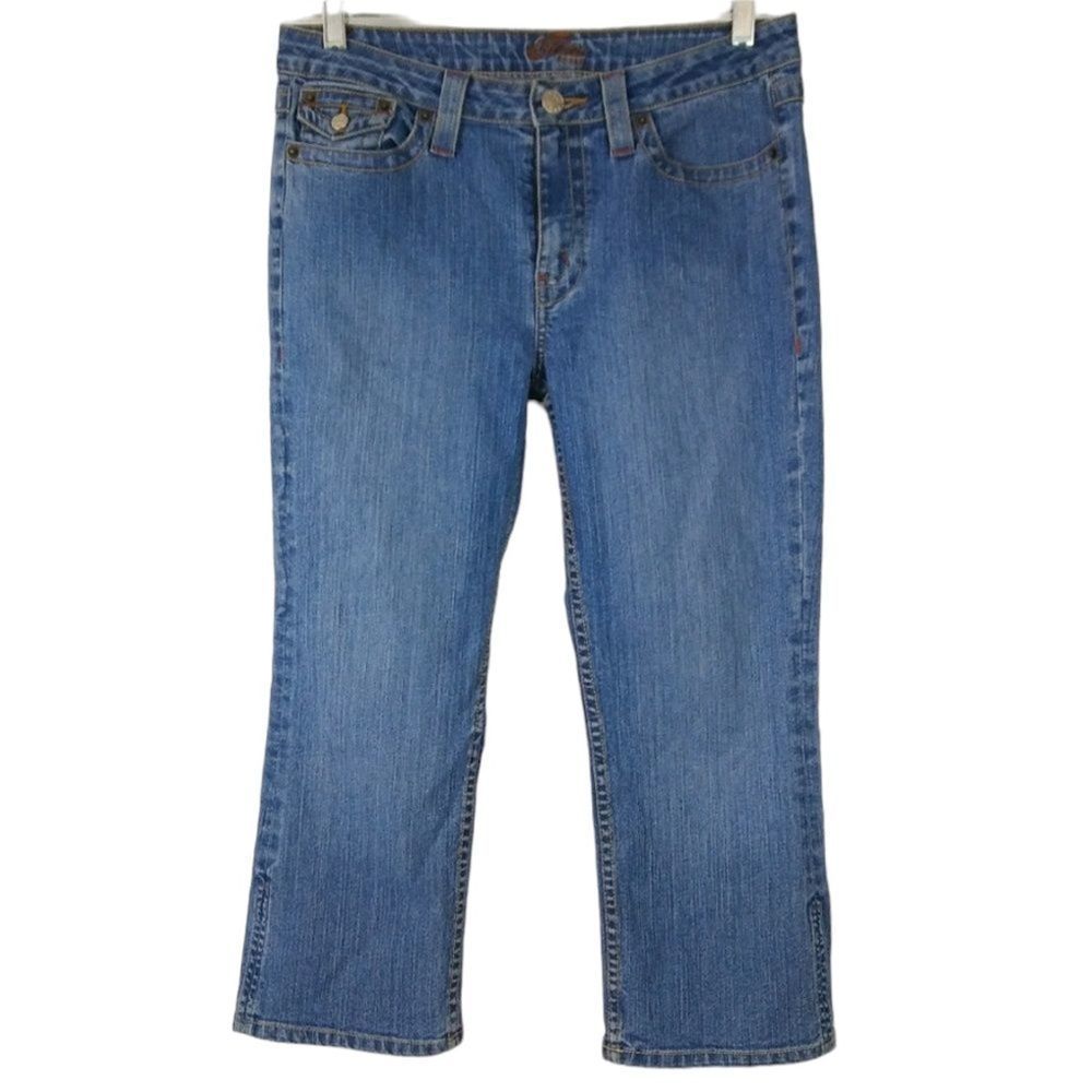 Women's‎ KIKIT Blue Cropped Size 6 Jeans Medium Wash